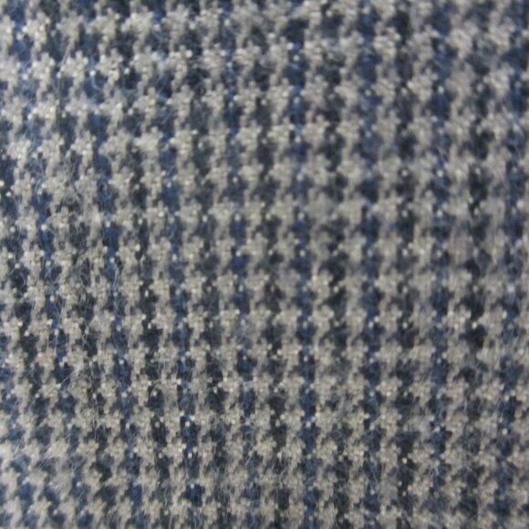 New United Colors Of Benetton Blazer Womens S Gray Houndstooth LS Blazer Jacket - Picture 5 of 14